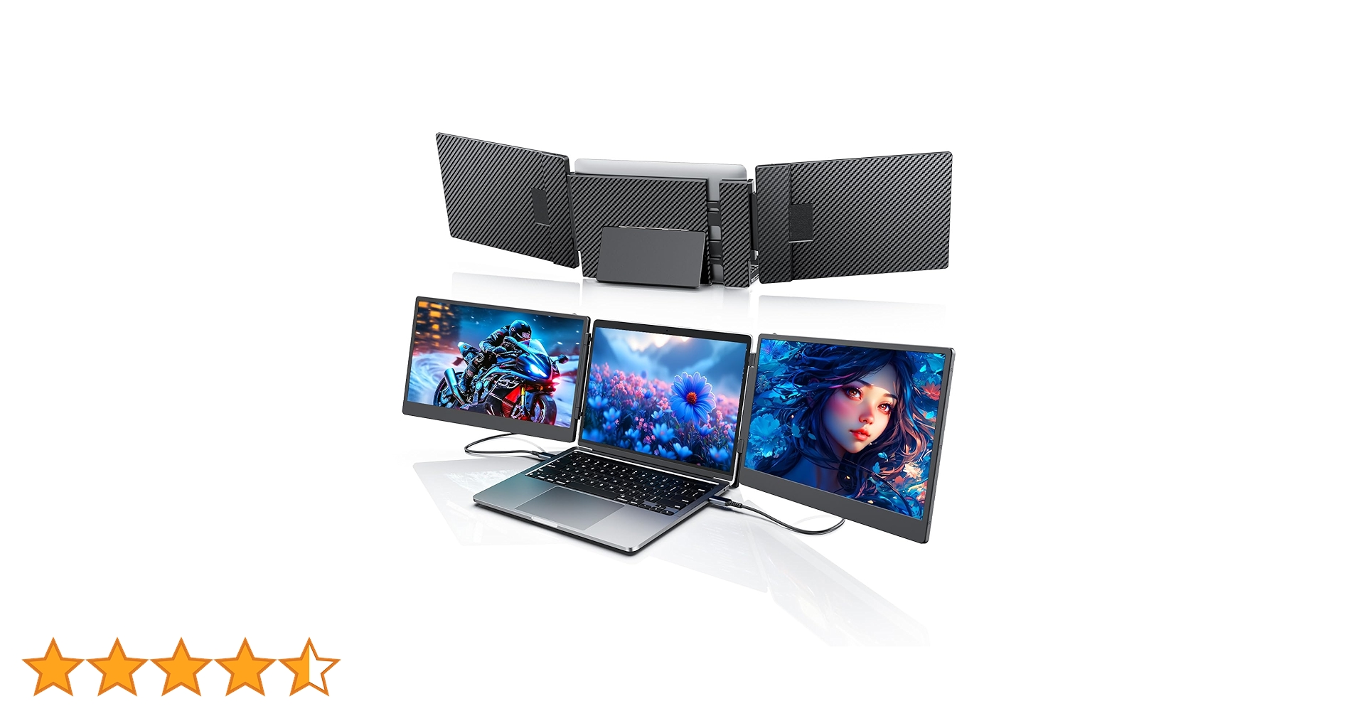 Amazon.co.jp: デュアルディスプレイ ダブルモニター トリプルモニター